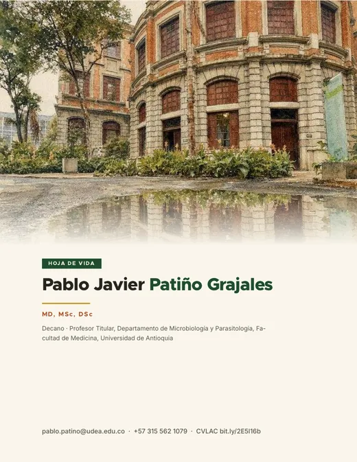 Portada de Hoja de vida.